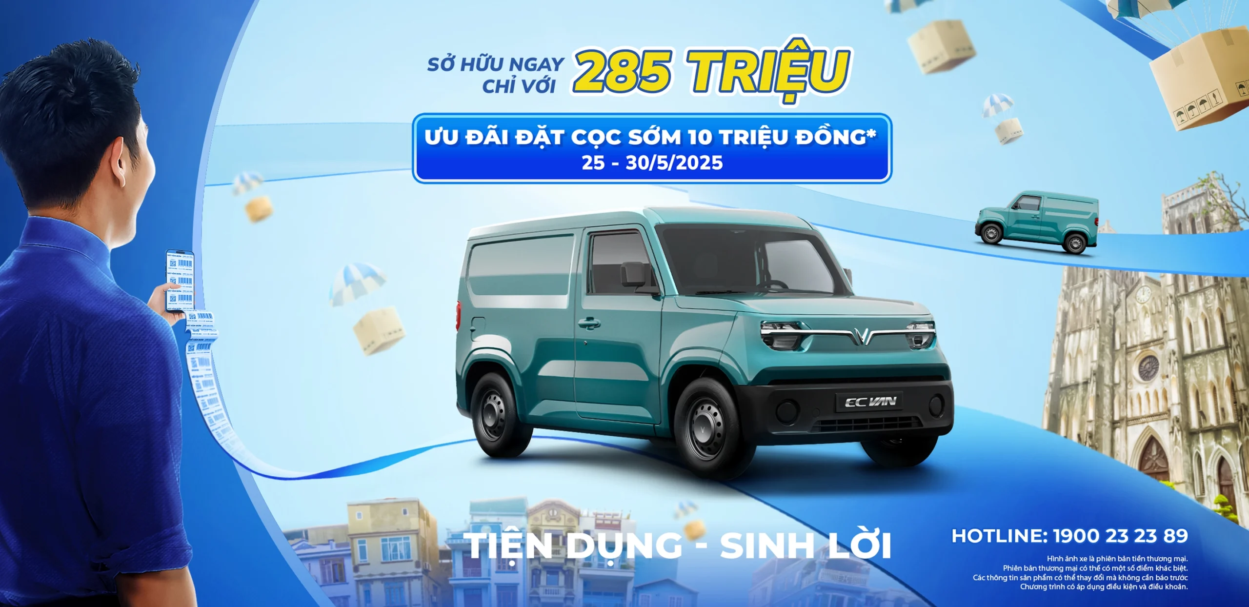 minivan img 01 scaled - VinFast EC Van ra mắt: Gi&aacute; chỉ 285 triệu &ndash; Mở đường cho kỷ nguy&ecirc;n xe tải điện "made in Vietnam"?